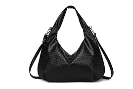 Noella - Peony Hobo Bag - Black 